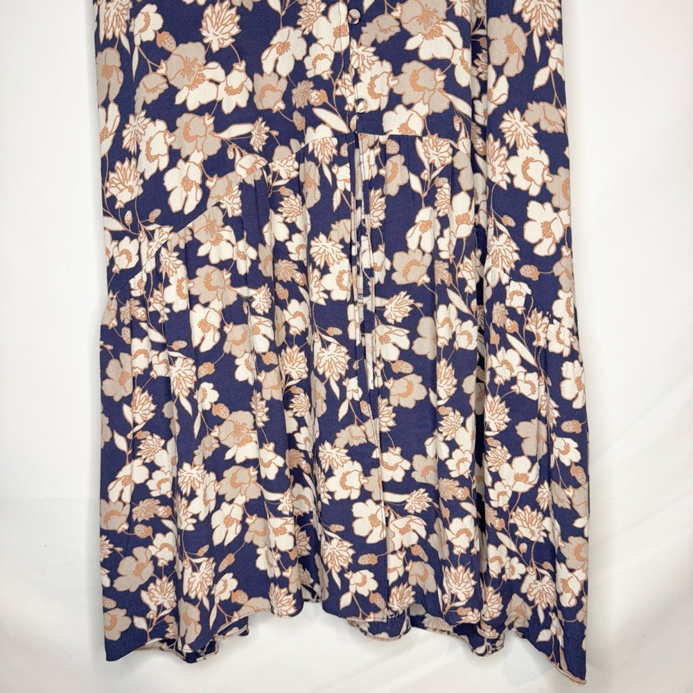 Sanctuary Florence Short Sleeve Maxi Dress in Stencil Floral Print Size 4 - Picture 6 of 10